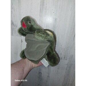 Puppet Turtle Folkmanis Folktails Plush Stuffed Animal